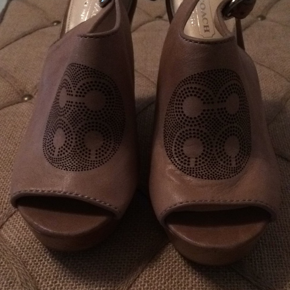 Authentic Coach Wedges